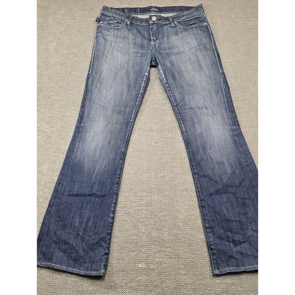 Rock & Republic Womens Bootcut Jeans Size‎ 29 Medium Wash Blue Low Rise USA Made